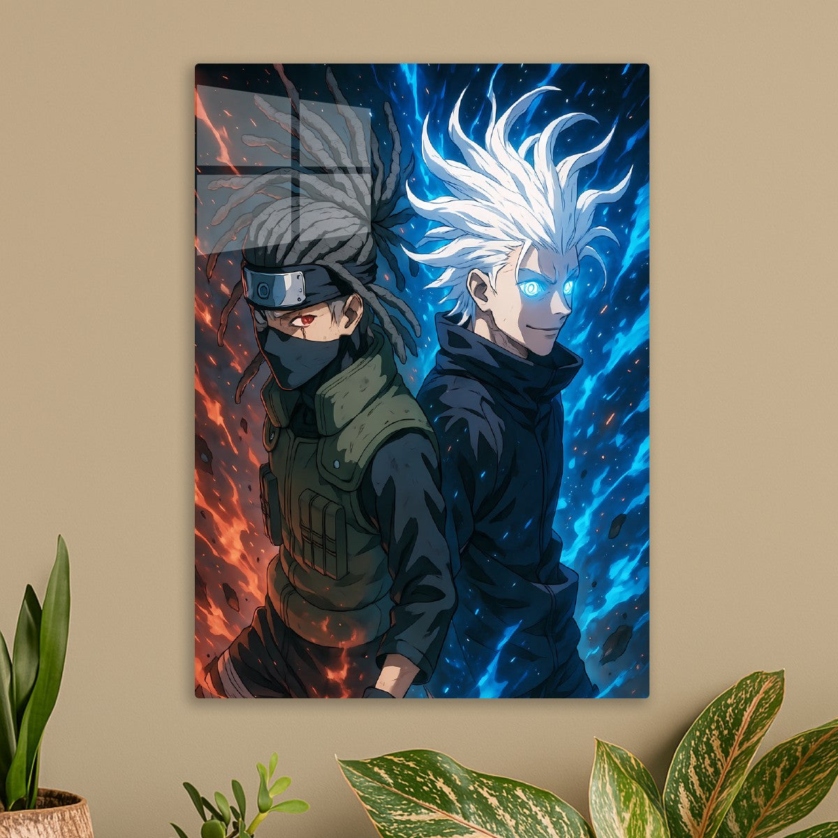 Kakashi x Gojo Power Clash