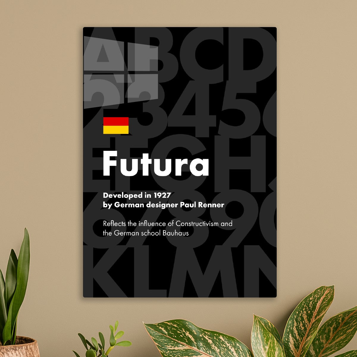 Futura font, 1957