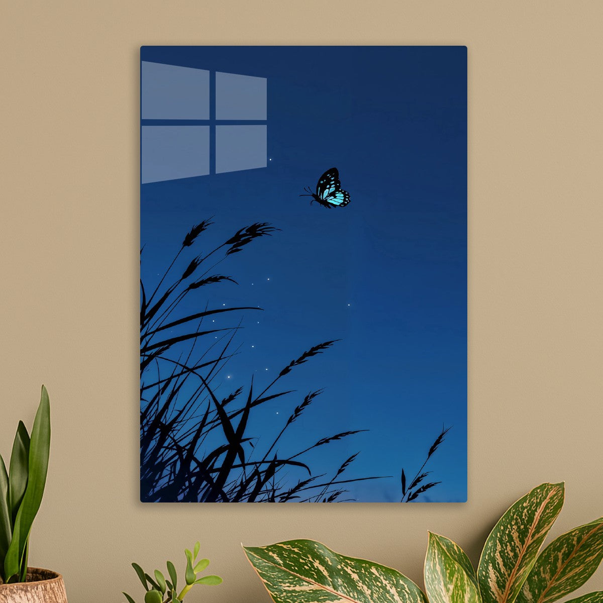 Cute Butterfly, Magical Night 