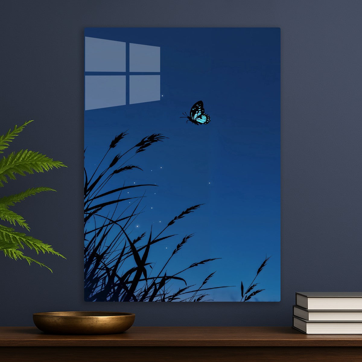 Cute Butterfly, Magical Night 