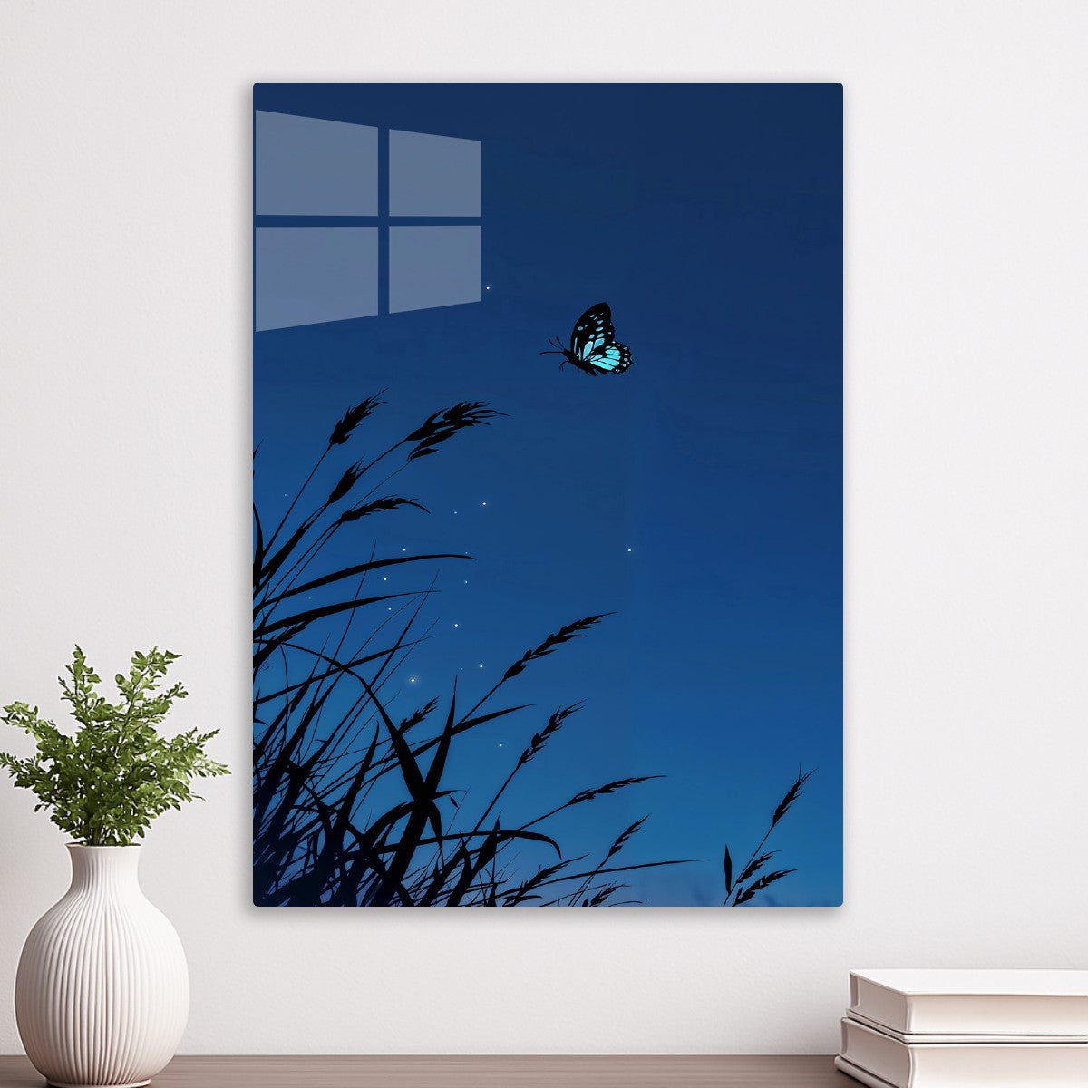 Cute Butterfly, Magical Night 