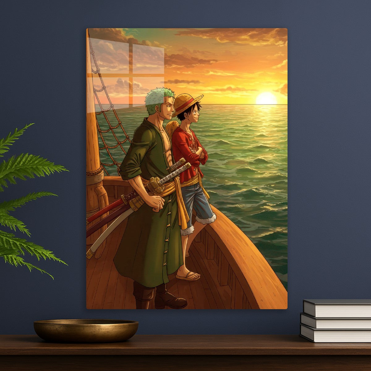 Monkey D Luffy and Roronoa Zoro, One Piece