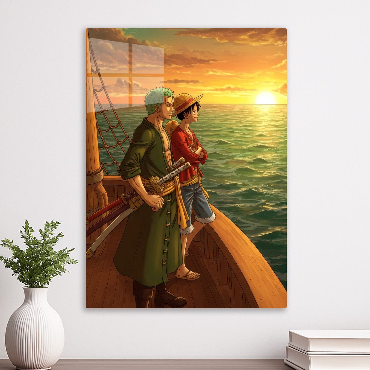 Monkey D Luffy and Roronoa Zoro, One Piece
