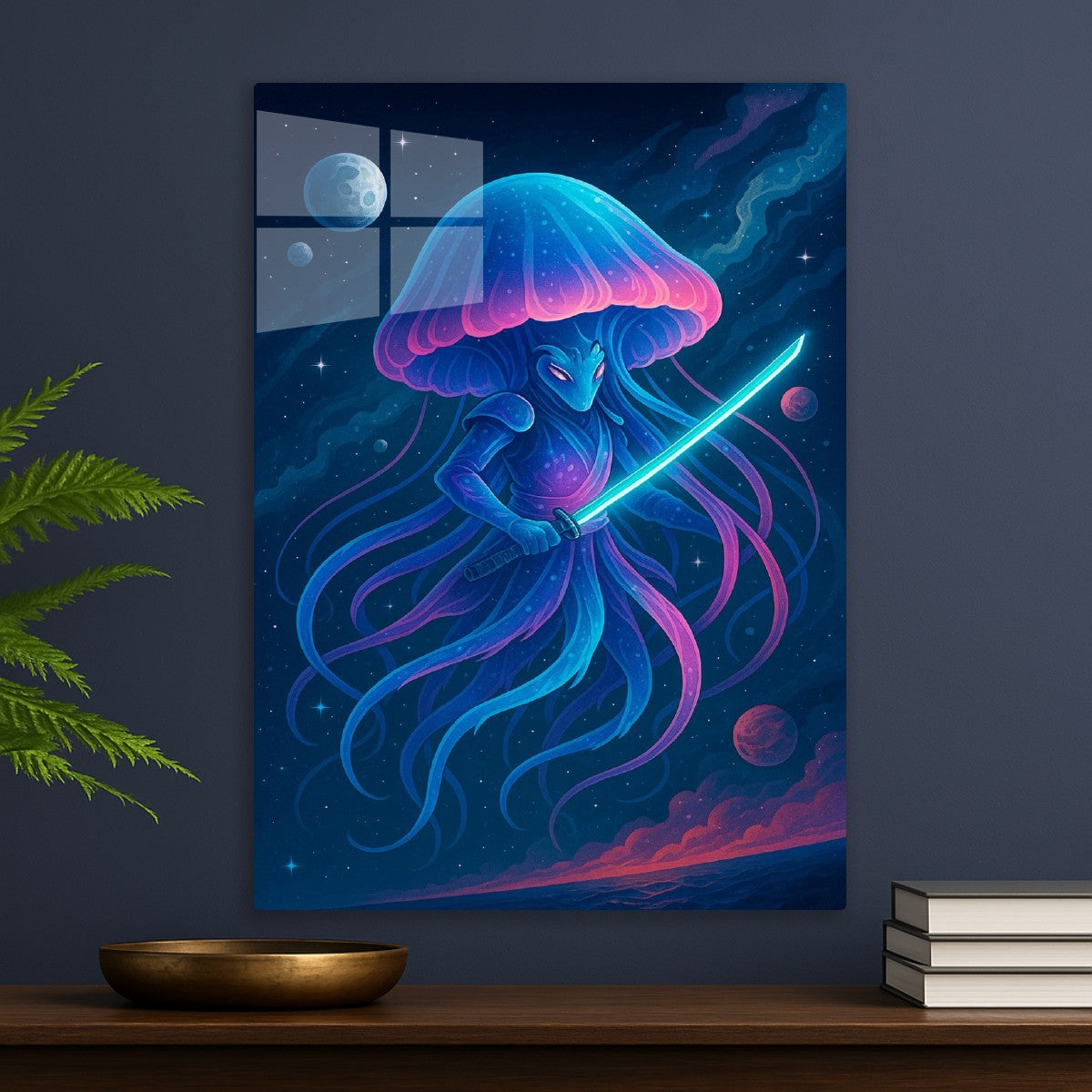 Cosmic Jellyfish Samurai