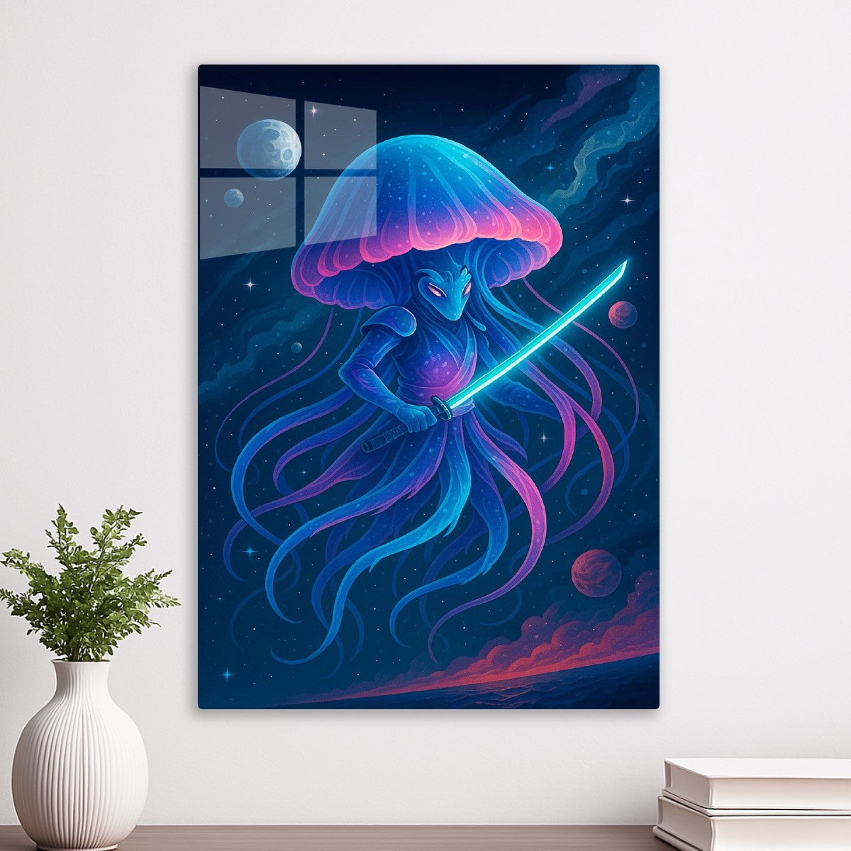 Cosmic Jellyfish Samurai