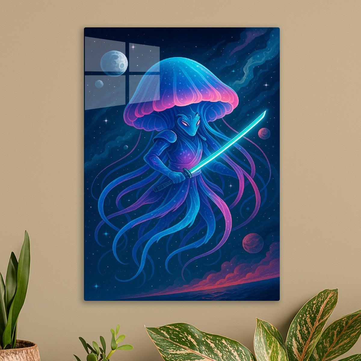 Cosmic Jellyfish Samurai