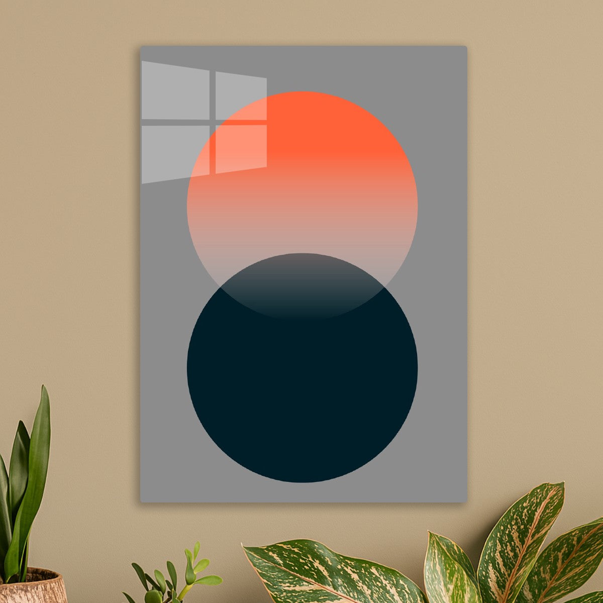 Minimalist circle design 