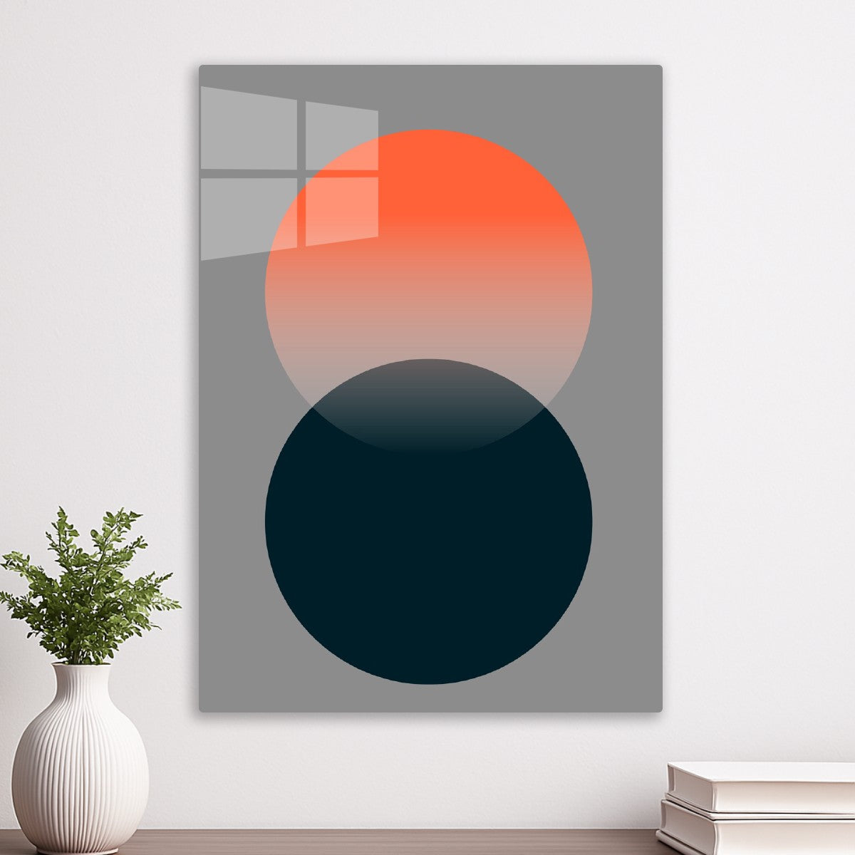 Minimalist circle design 