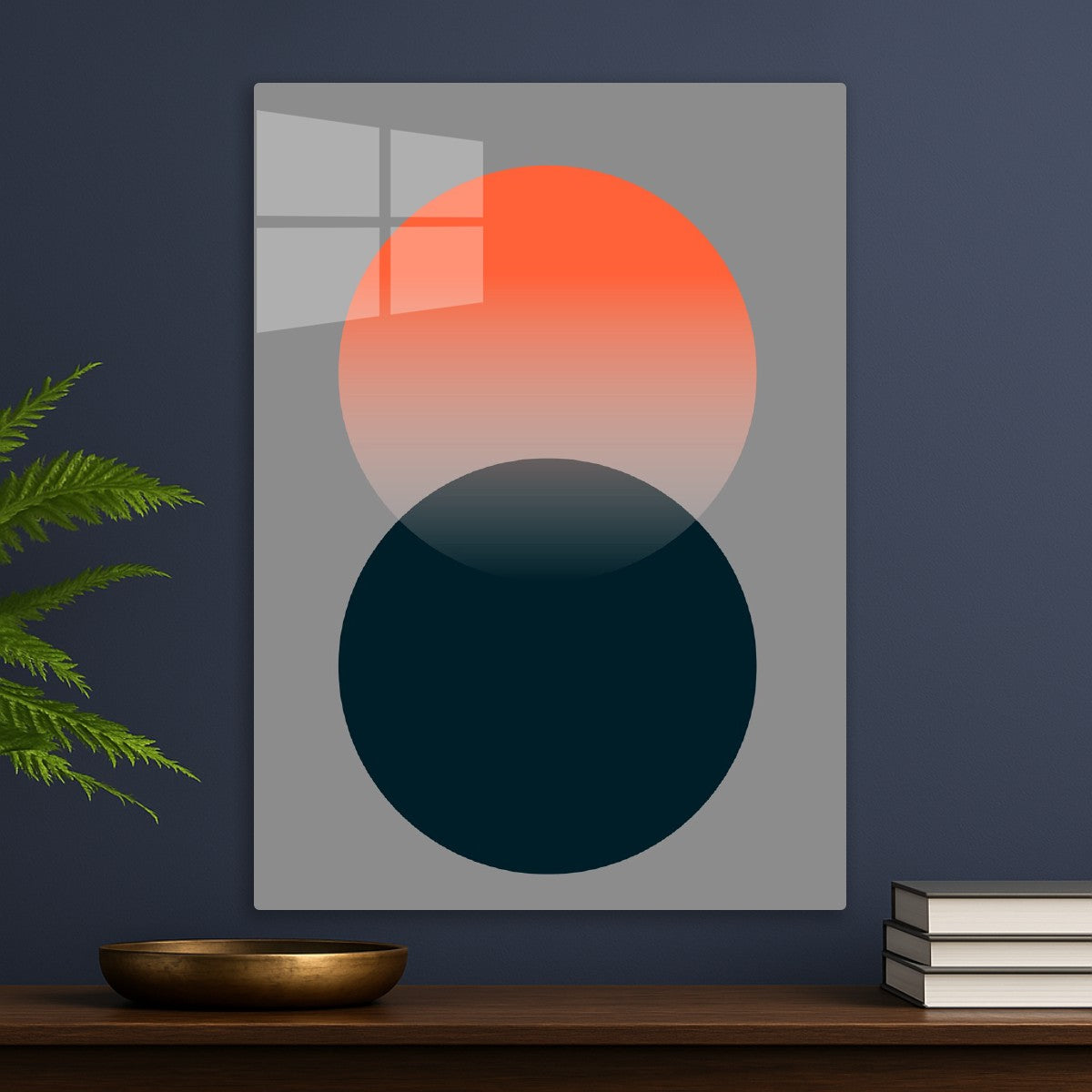 Minimalist circle design 