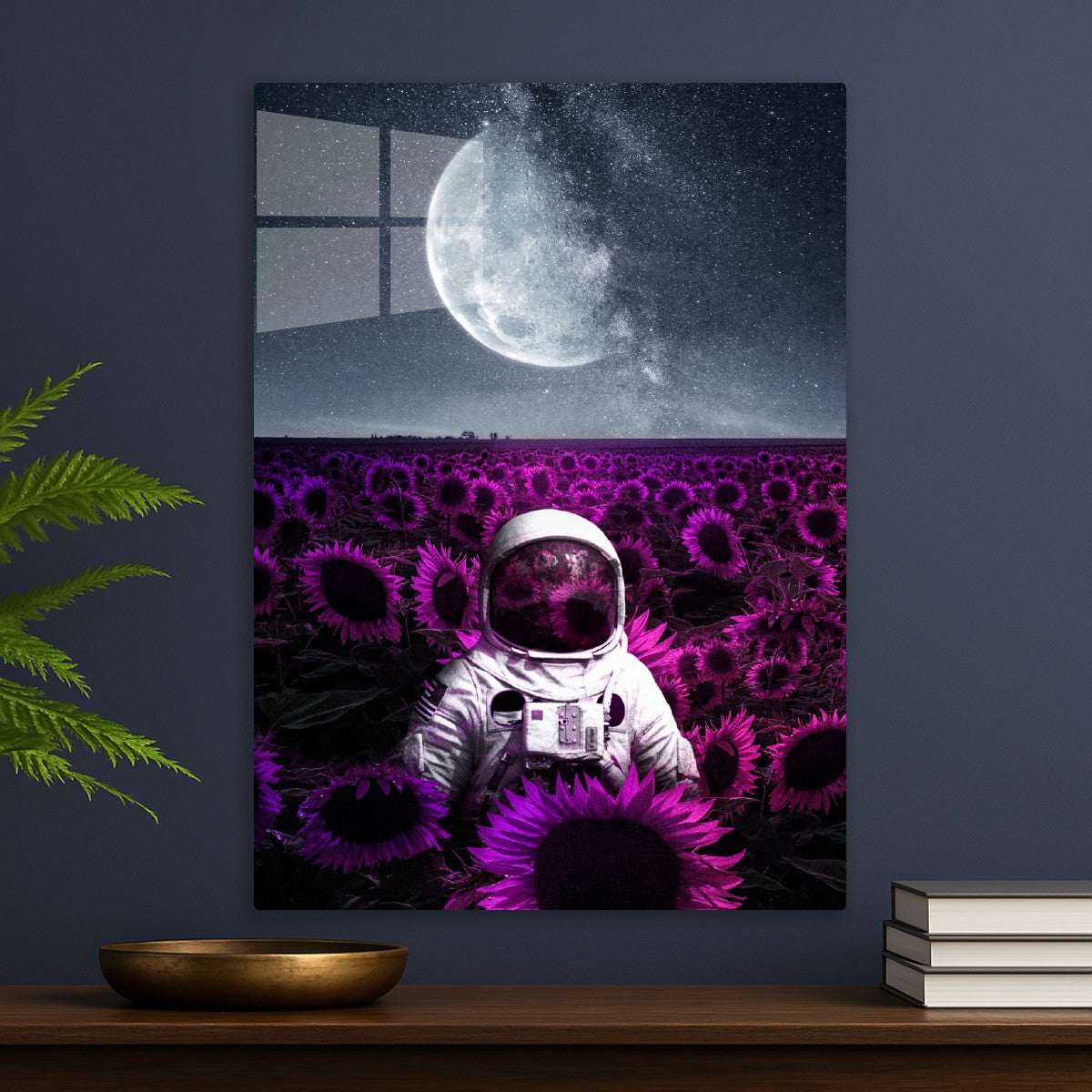 Lunar Sunflowers