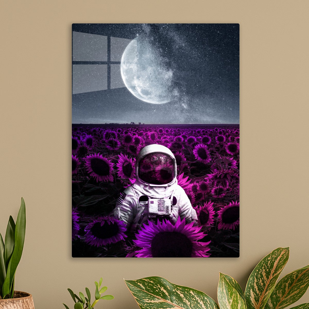 Lunar Sunflowers