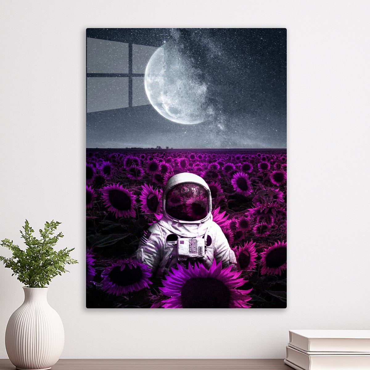 Lunar Sunflowers