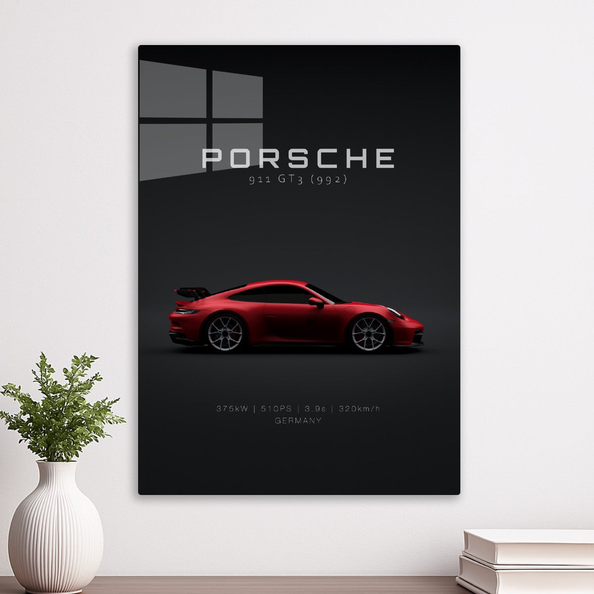 Porsche 992 GT3 Guards Red