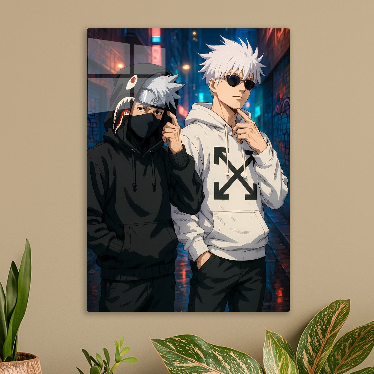 Kakashi & Gojo – Anime Street 