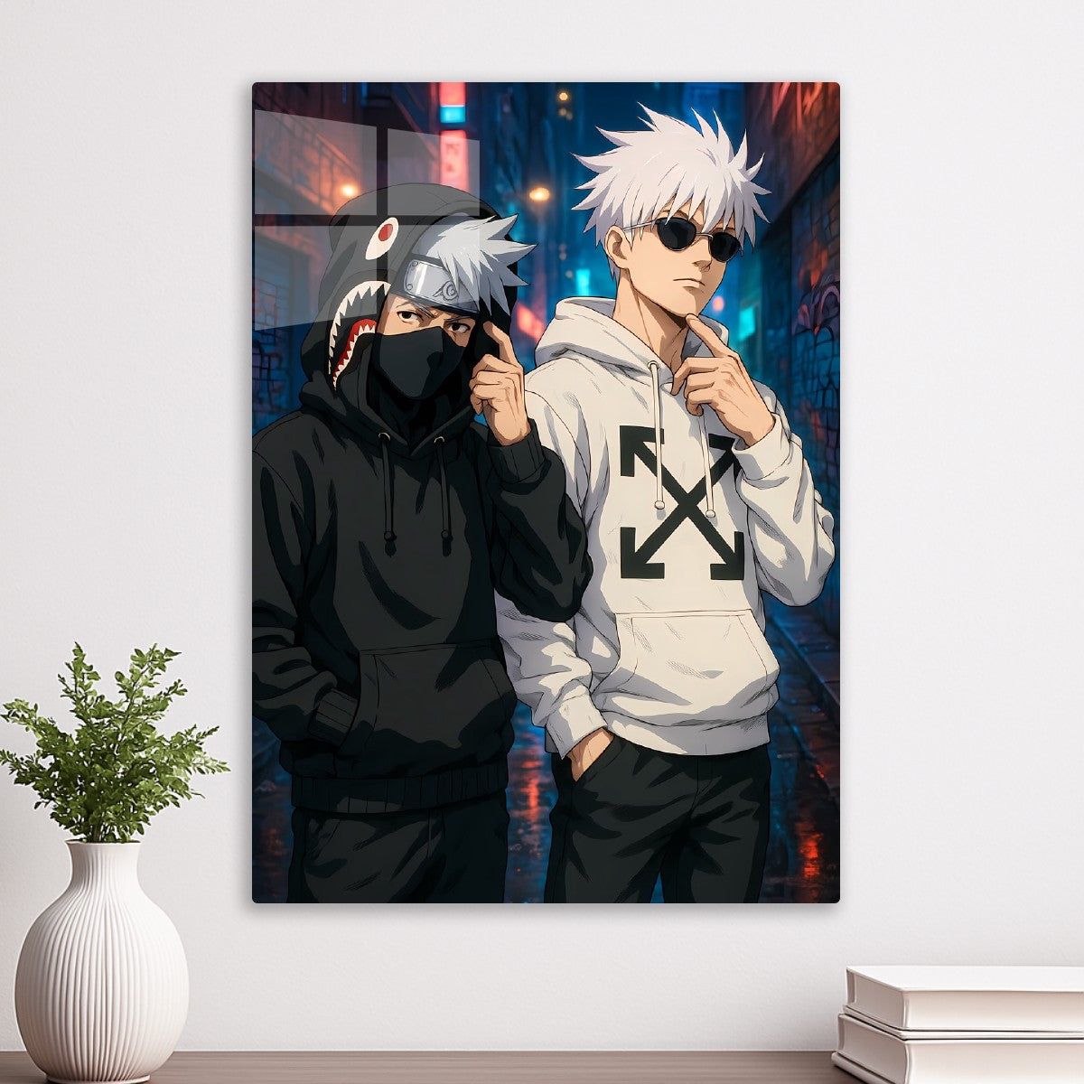Kakashi & Gojo – Anime Street 