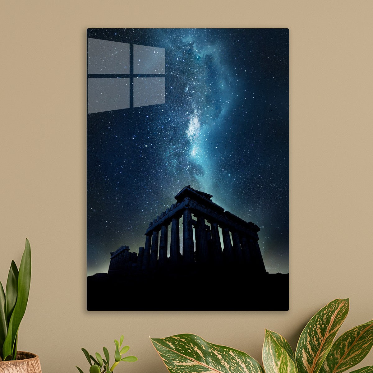 Cosmic Night Parthenon