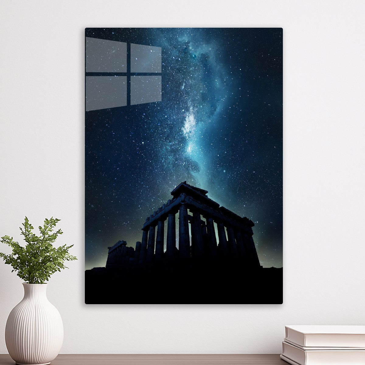 Cosmic Night Parthenon