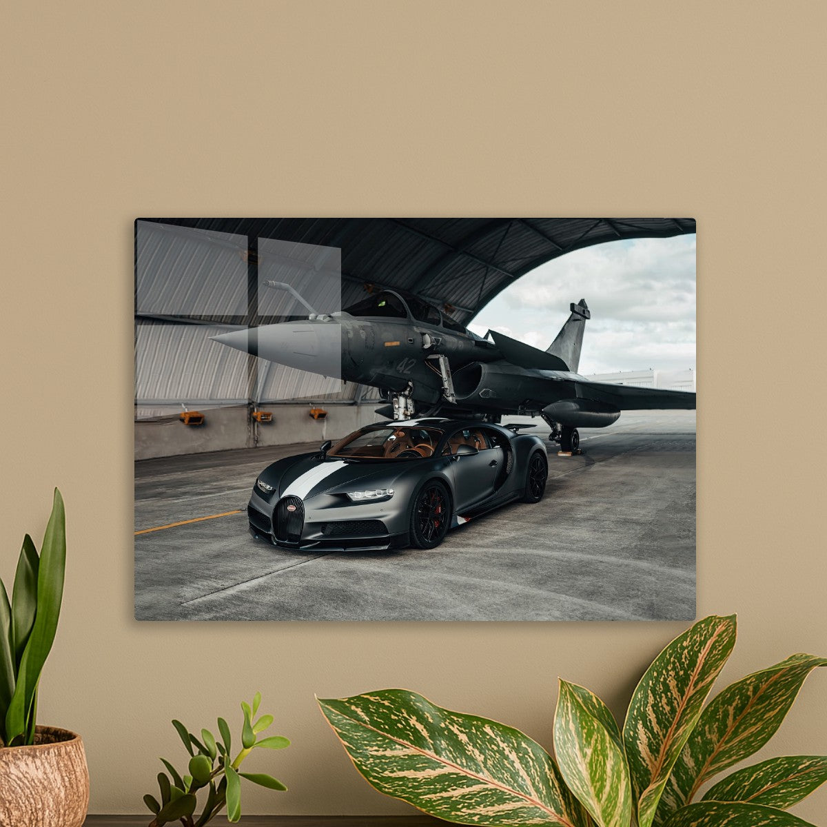 Chiron Sport VS Fighter Jet