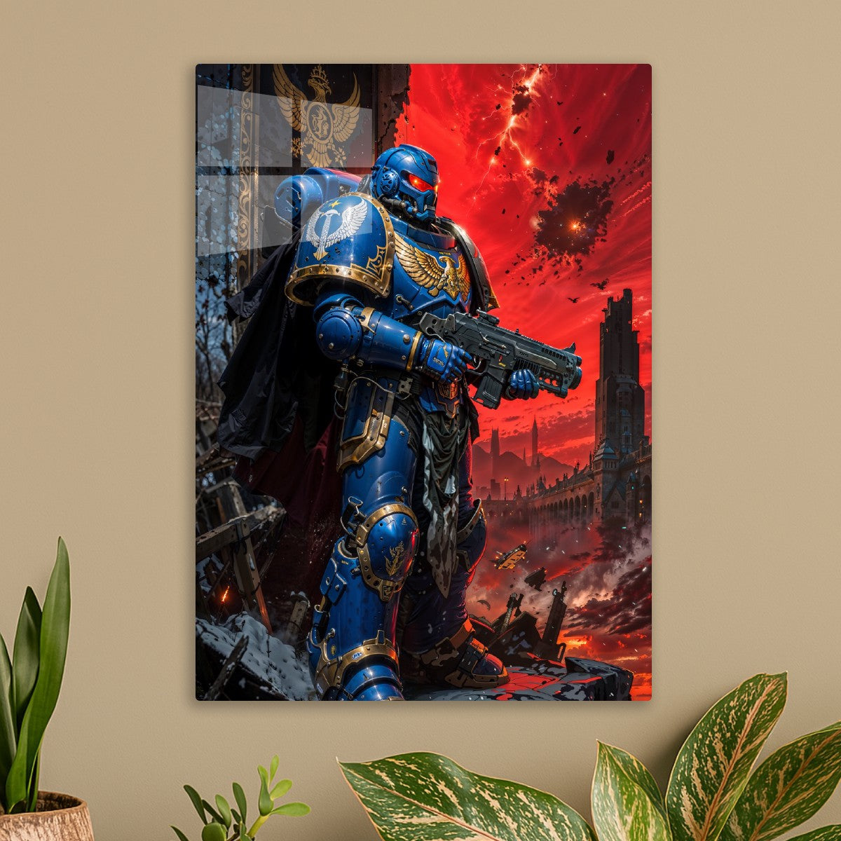 Crimson Crusade Marine, Warhammer