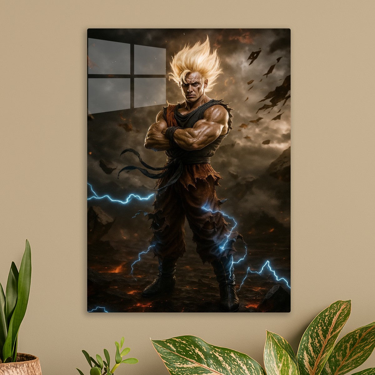 Goku's first Saiyan form