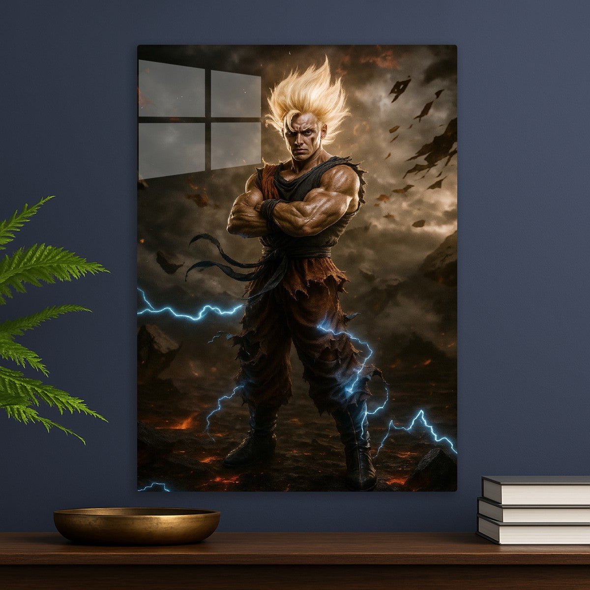 Goku's first Saiyan form