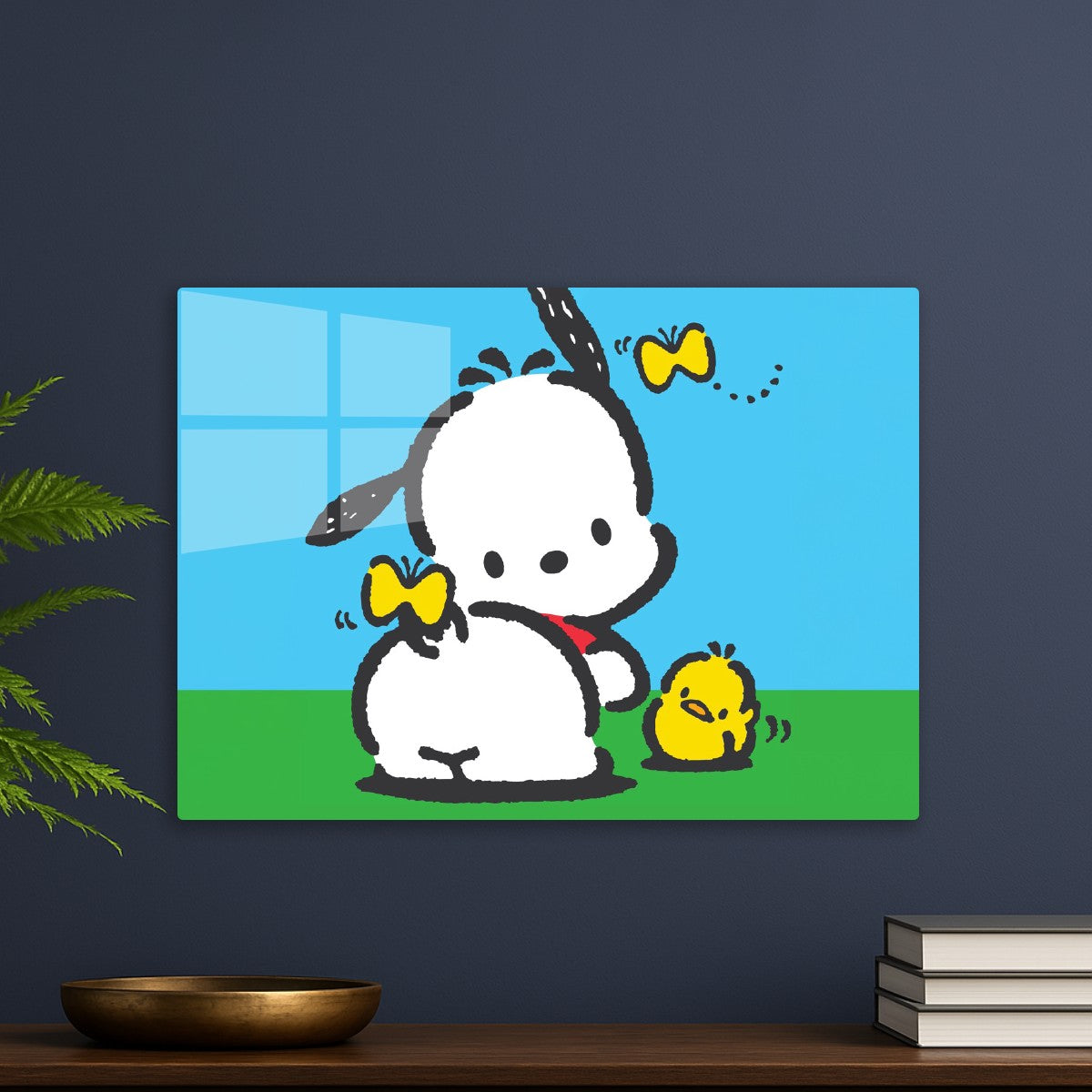 Pochacco and Baby chick cute