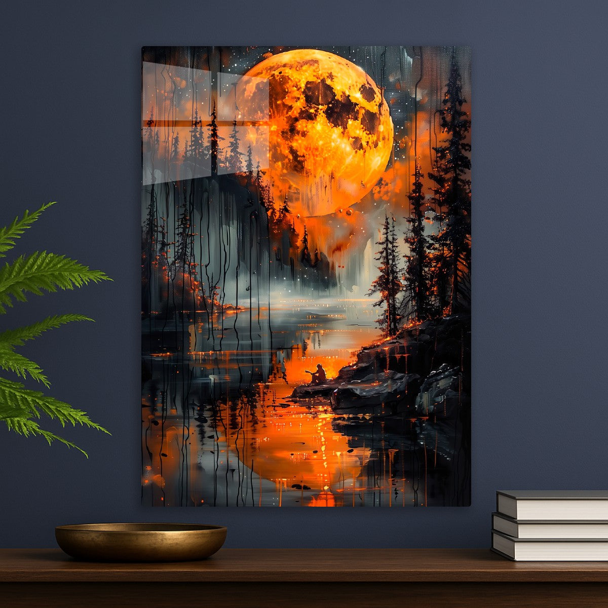 Fiery Moonlit Serenade