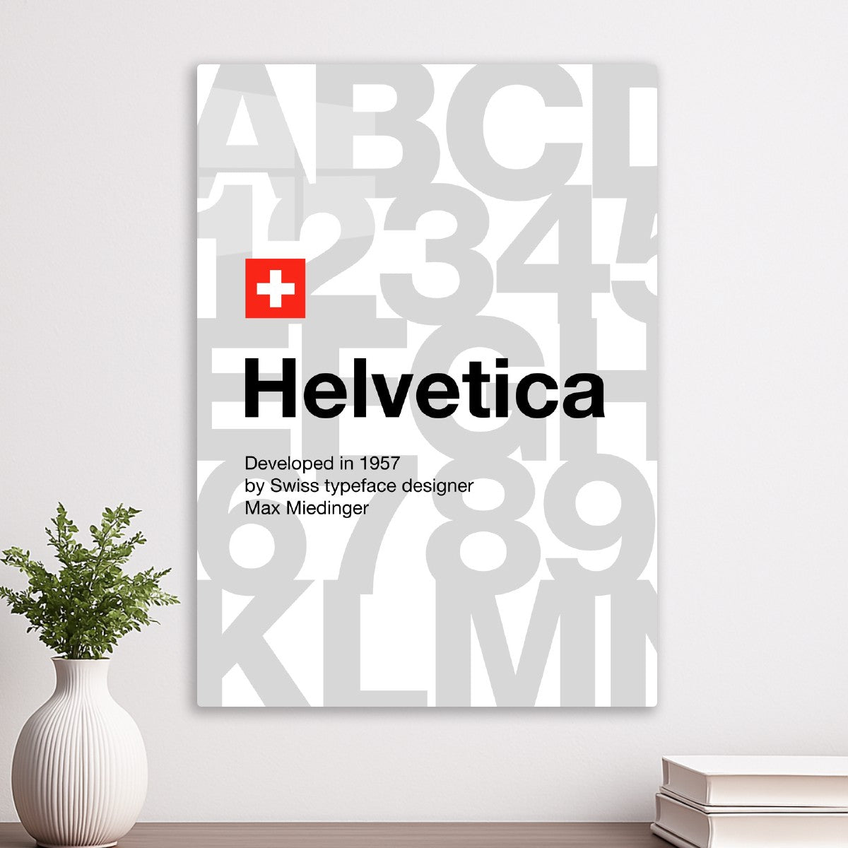 Helvetica font, 1957