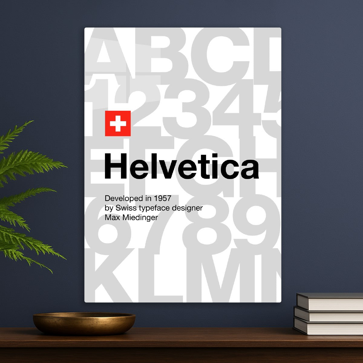 Helvetica font, 1957