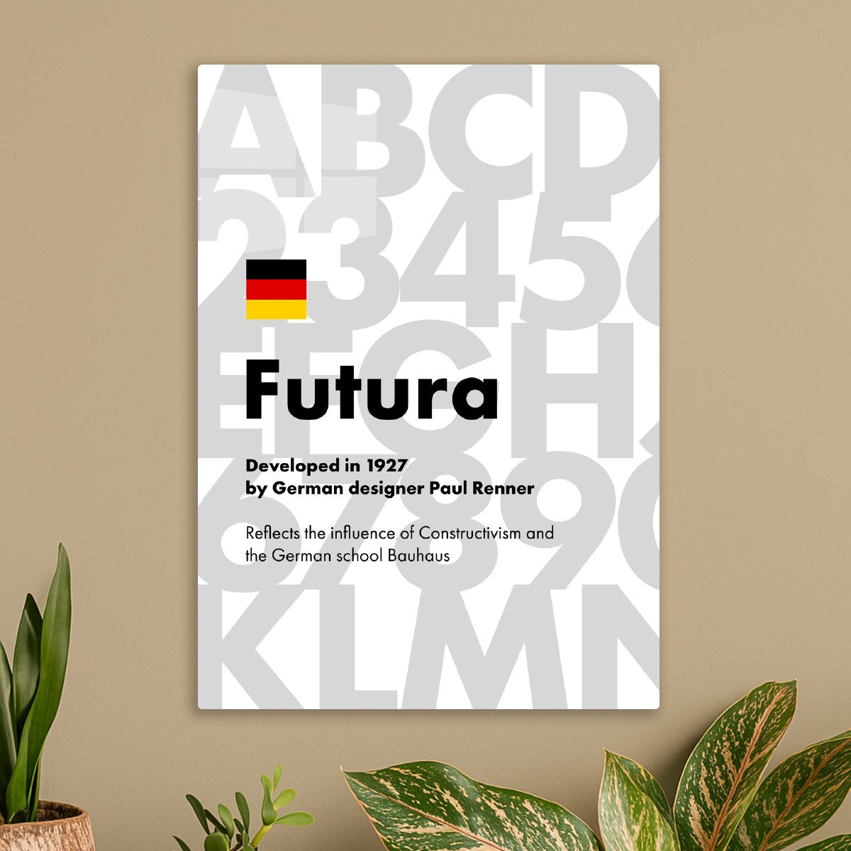 Futura font, 1957