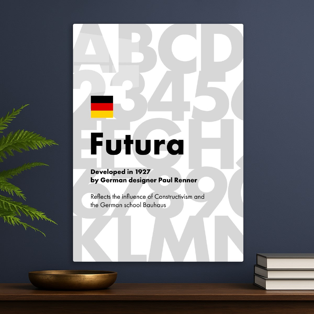 Futura font, 1957