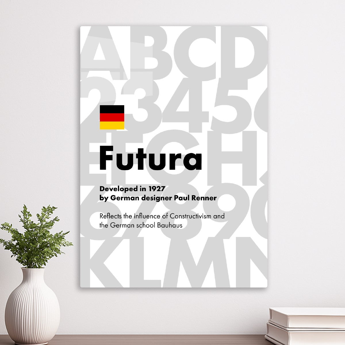 Futura font, 1957