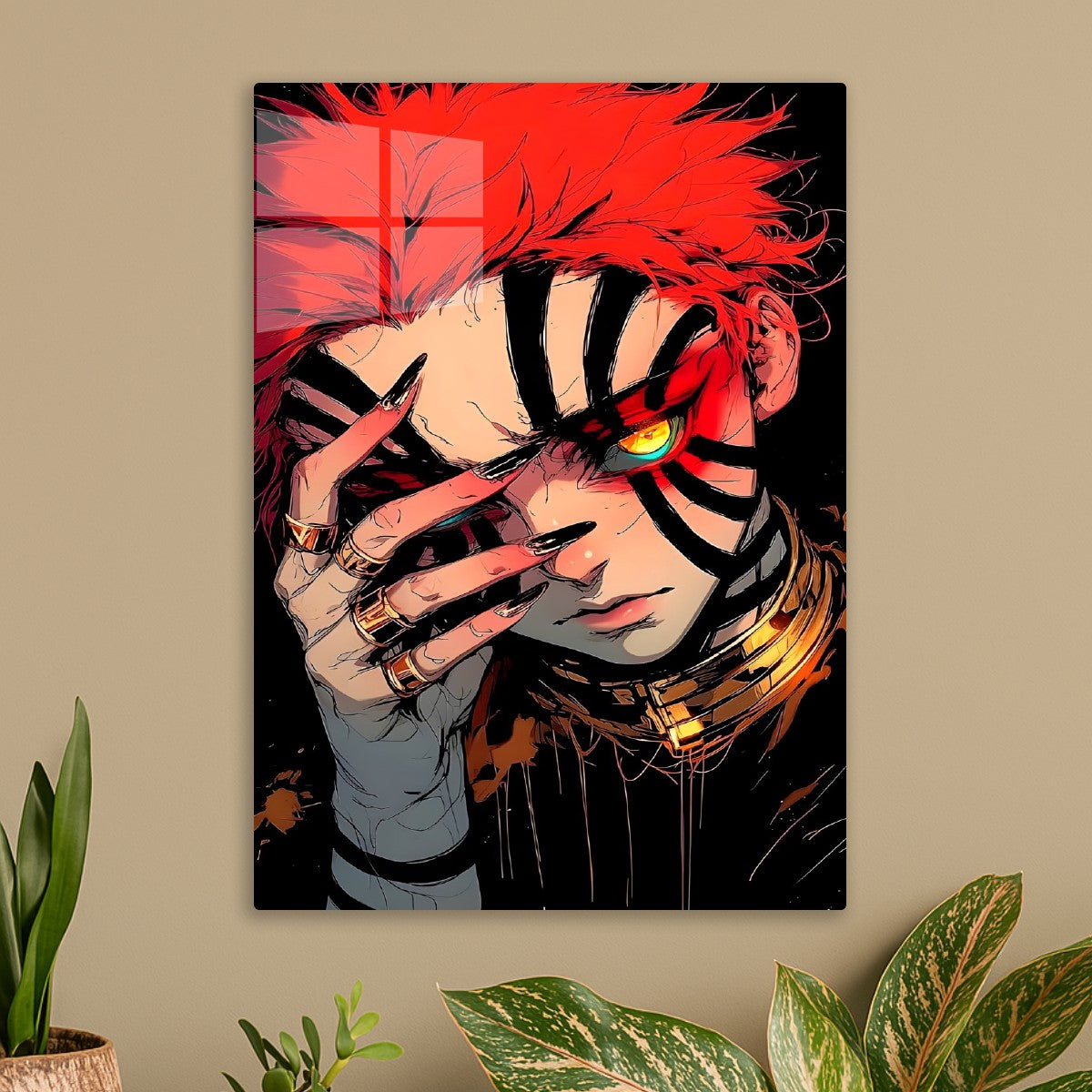 Akaza Intense Stylized, Demon Slayer Kimetsu no Yaiba