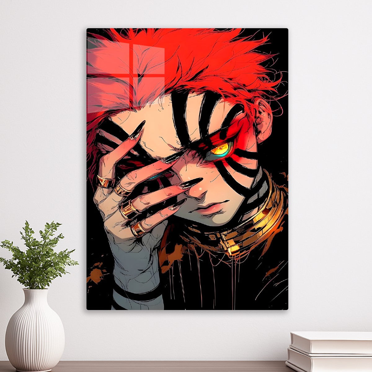 Akaza Intense Stylized, Demon Slayer Kimetsu no Yaiba