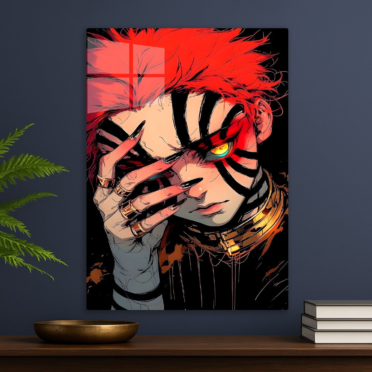 Akaza Intense Stylized, Demon Slayer Kimetsu no Yaiba