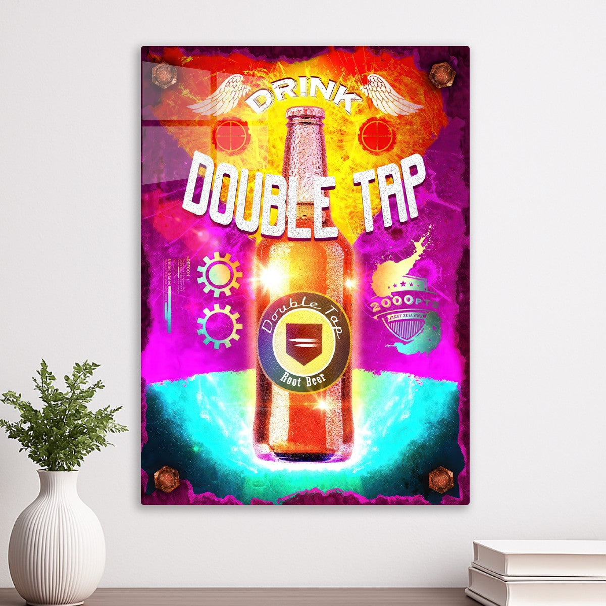 Double tap drink