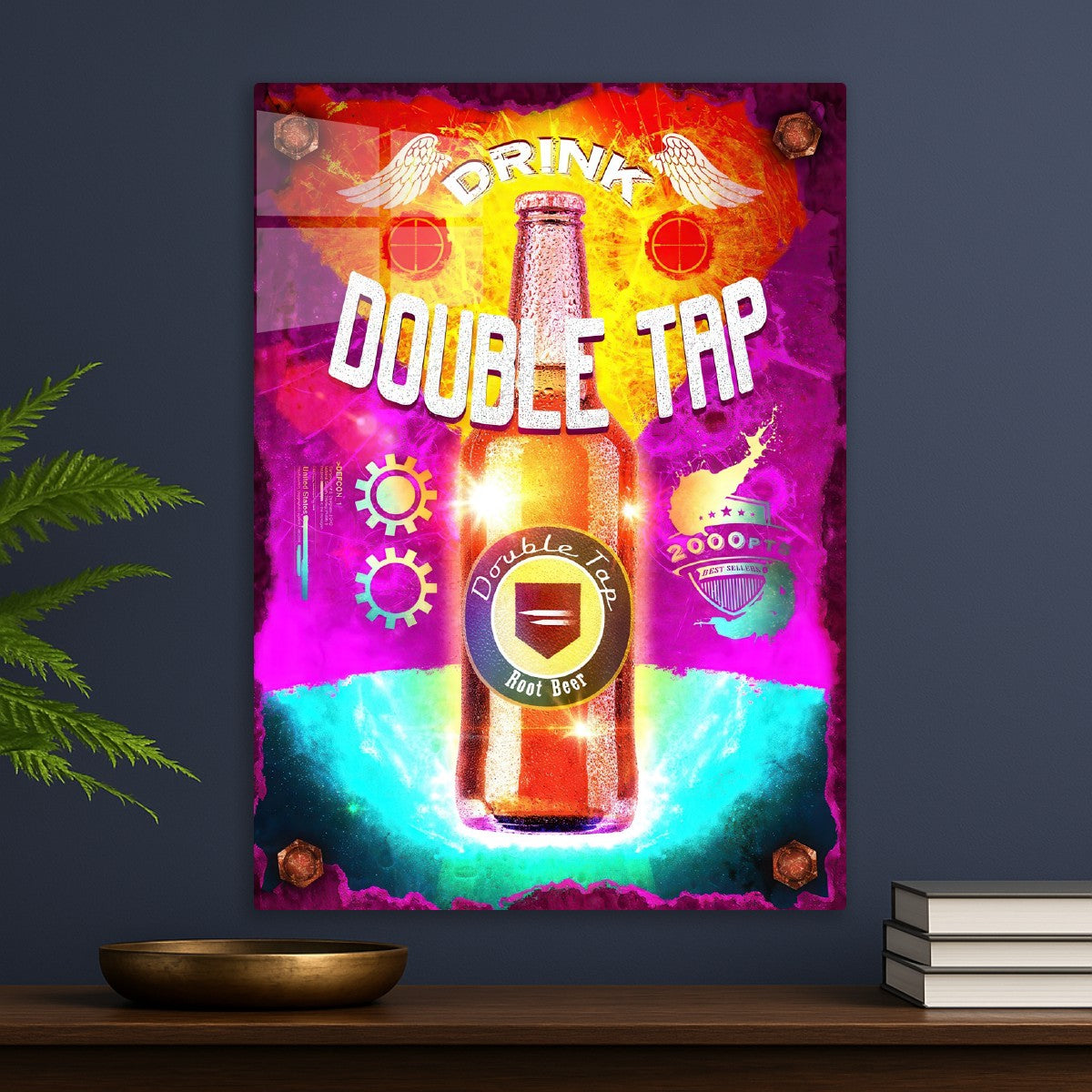 Double tap drink