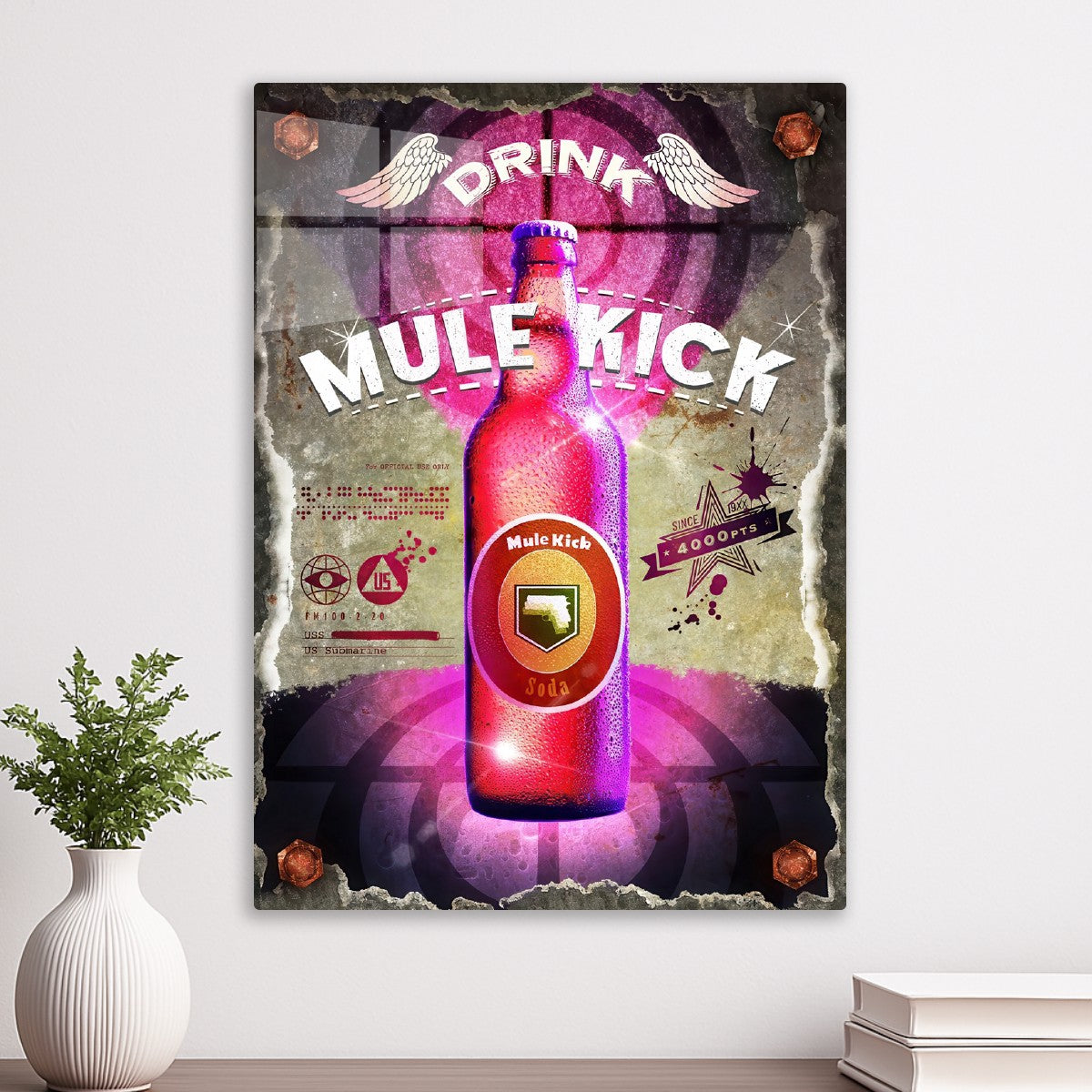 Mule kick drink