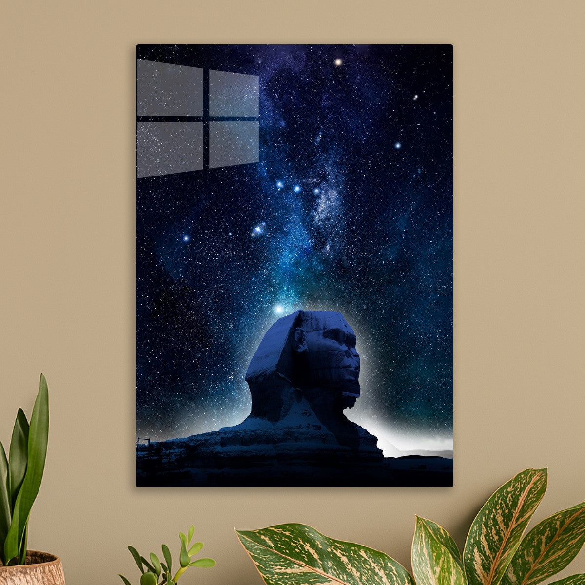 Night cosmic Sphinx