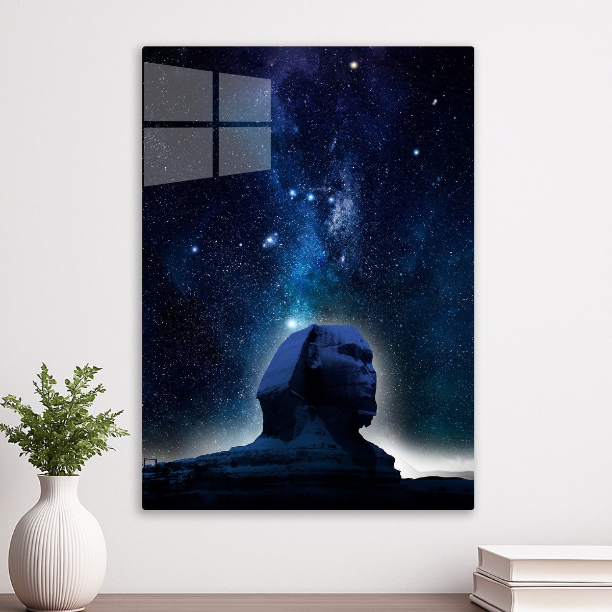 Night cosmic Sphinx