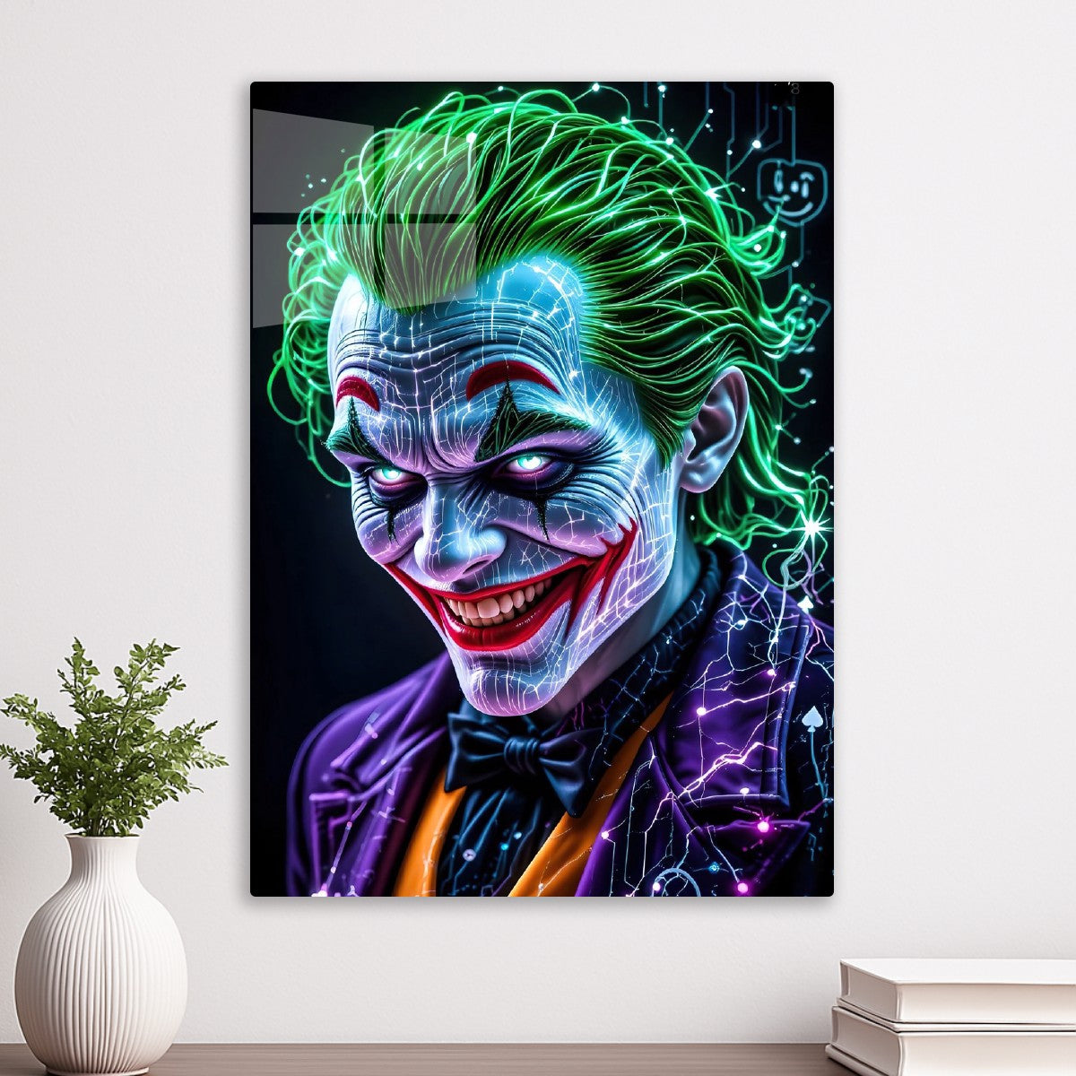Cyberpunk Joker Portrait