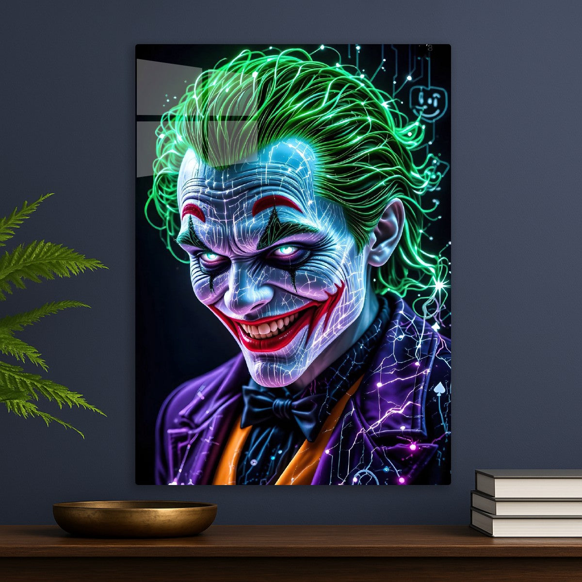 Cyberpunk Joker Portrait