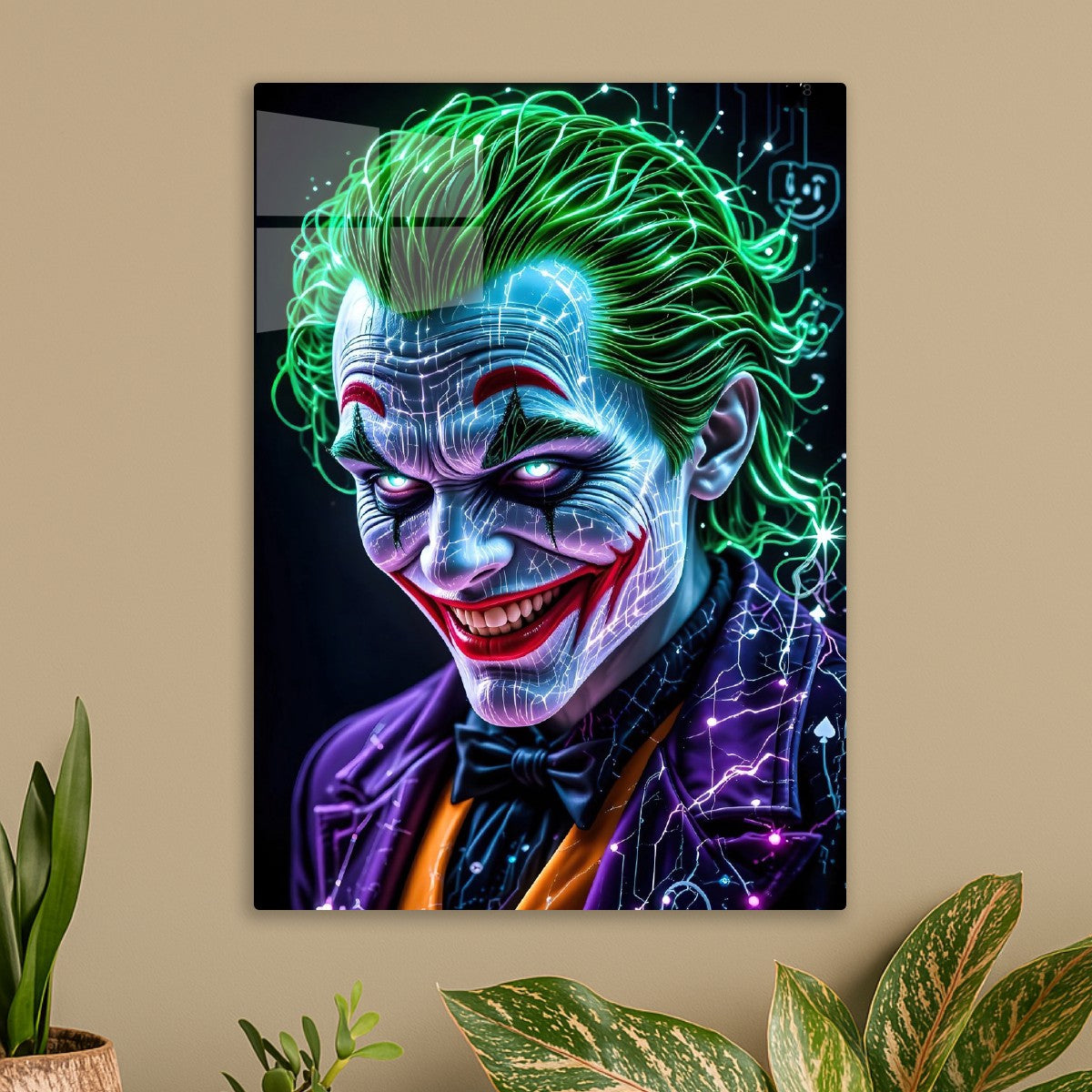 Cyberpunk Joker Portrait