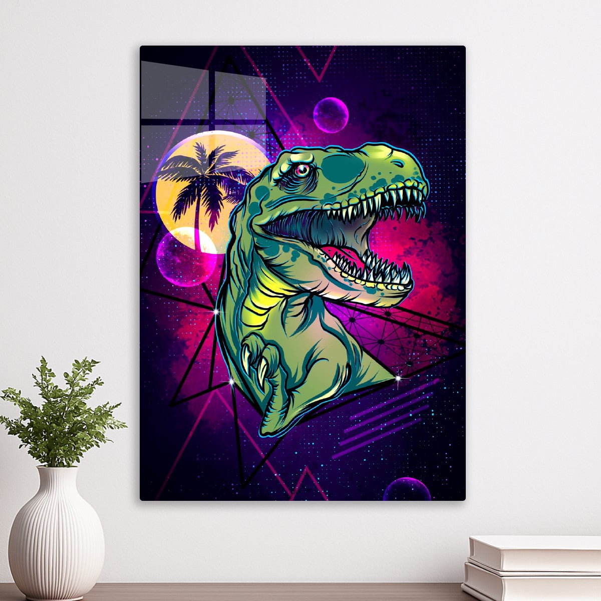 Aesthetic Retro T-Rex