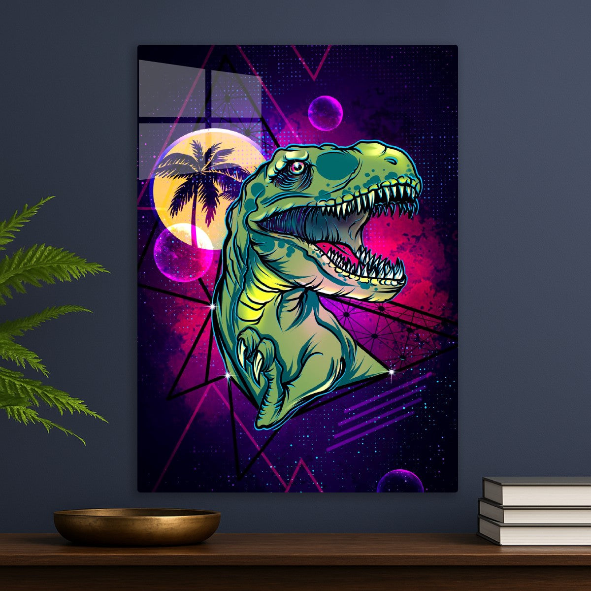 Aesthetic Retro T-Rex