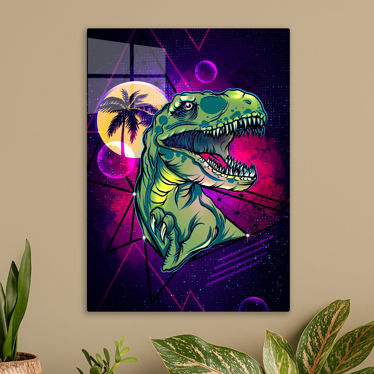 Aesthetic Retro T-Rex