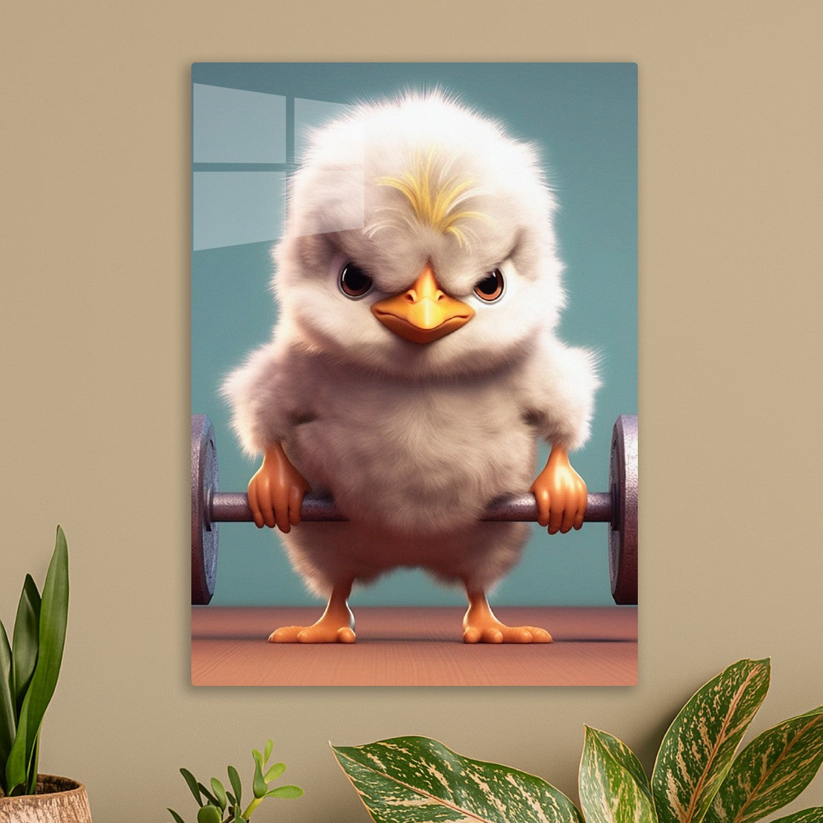 Determined Chick
