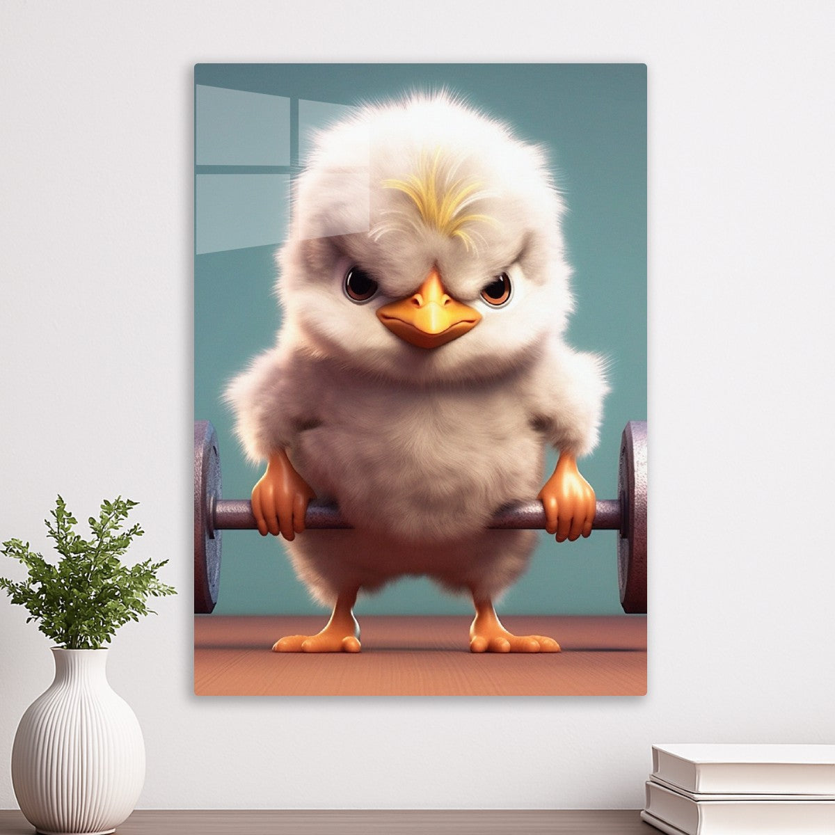 Determined Chick