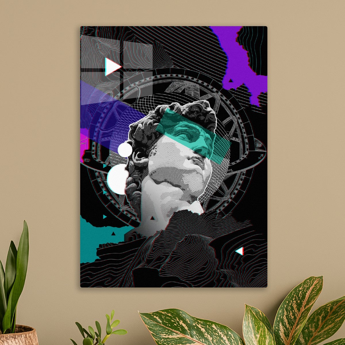 Glitchy David 