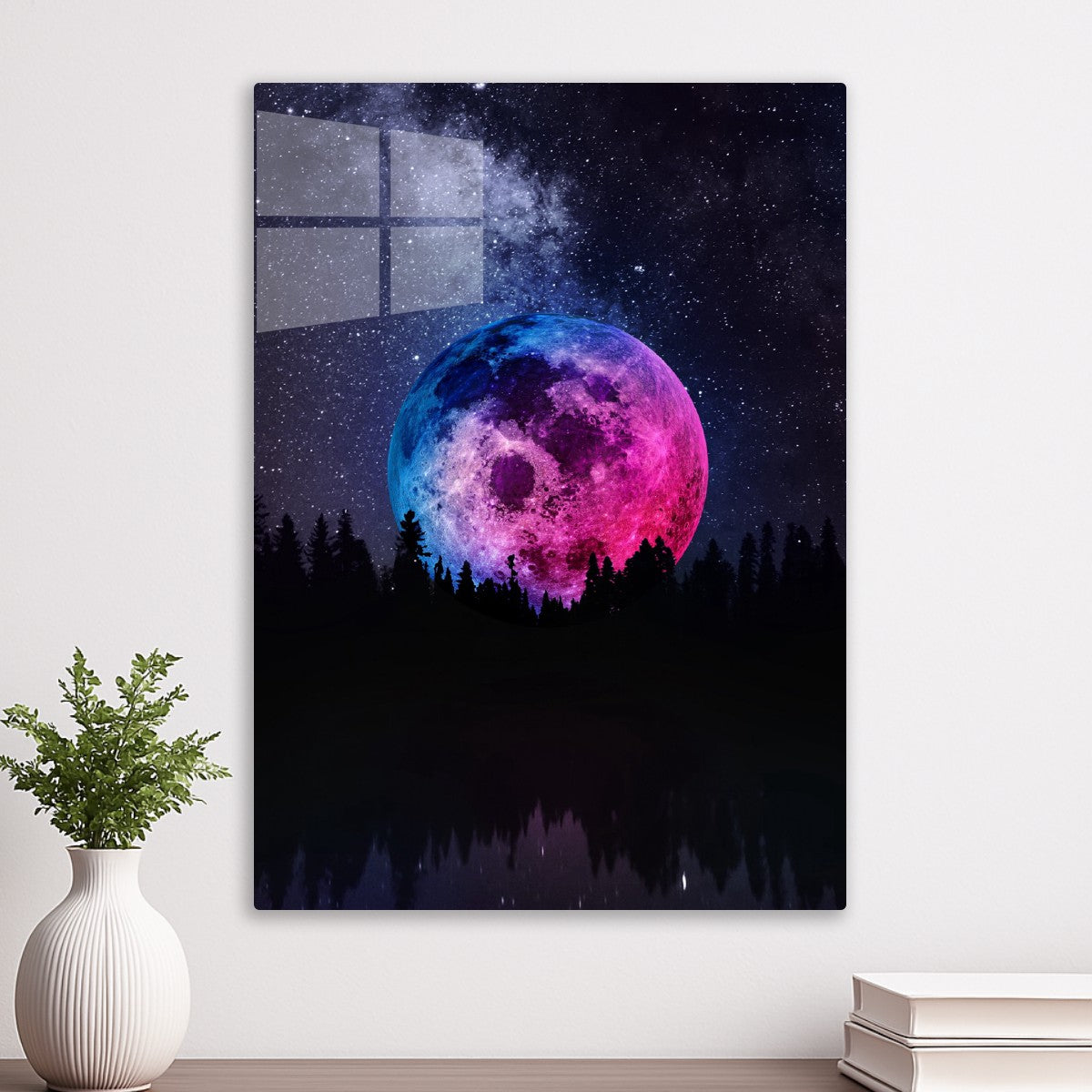 Colorful Moonrise 